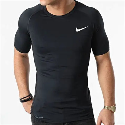 T-shirt compression